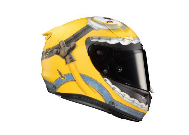 HJC RPHA 11 HELMET OTTO MINIONS MC-3SF