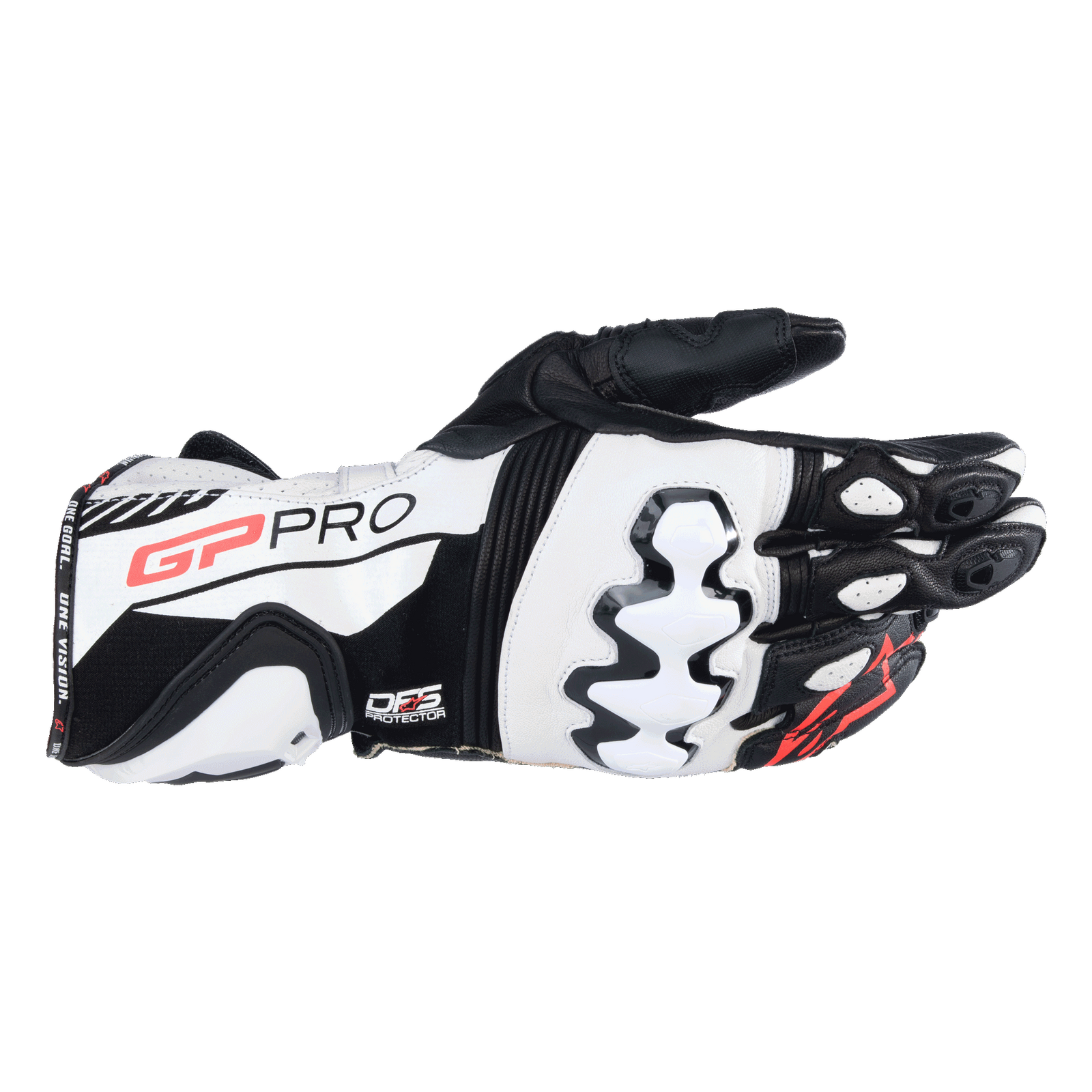 ALPINESTARS GP PRO R4 GLOVES BLACK WHITE