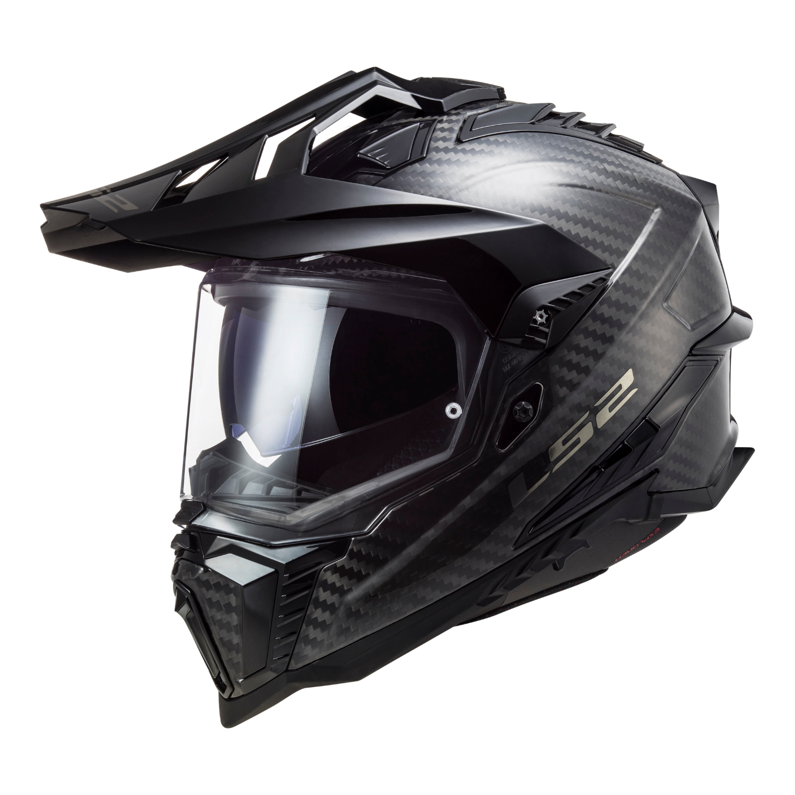 LS2 MX701 EXPLORER CARBON GLOSS CARBON