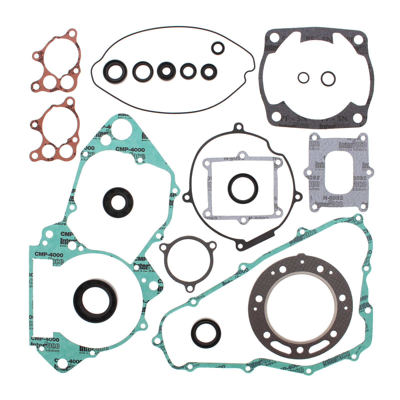 VERTEX COMPLETE GASKET SET W/ OIL SEALS HONDA 811272