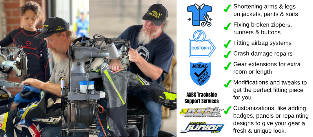 Alterations and Repair Service - RACE and ROAD