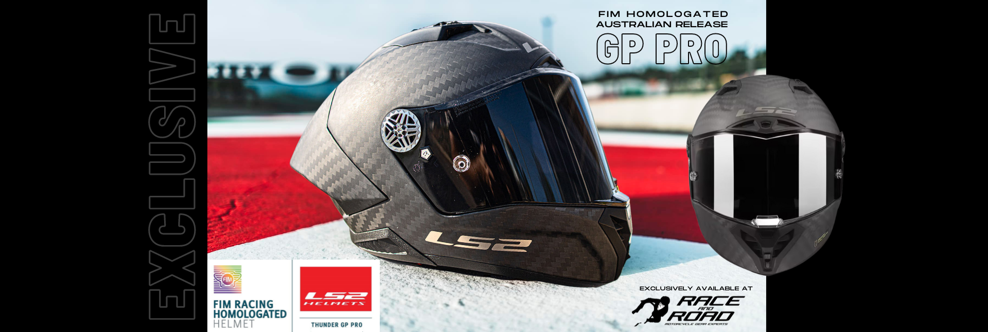 EXCLUSIVE: LS2 GP PRO (FIM Homologated) Helmets