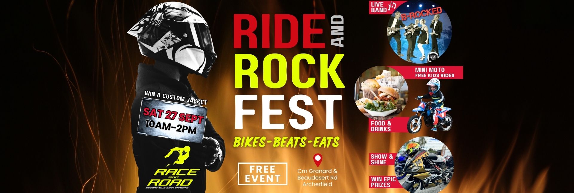 Ride and Rock Fest - Sat 27 Sept 10-2
