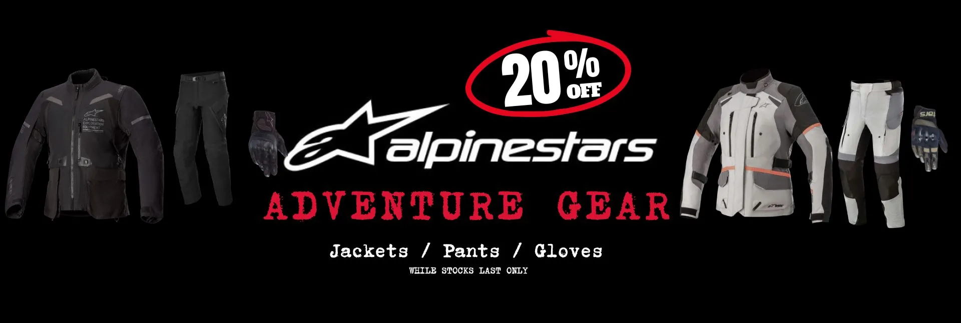 Alpinestars Adventure Gear - Now on sale