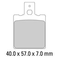 FERODO BRAKE DISC PAD SET - FDB207 P PLATINUM COMPOUND