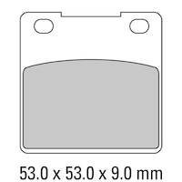 FERODO BRAKE DISC PAD SET - FDB338 ST SINTERED COMPOUND