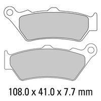 FERODO BRAKE DISC PAD SET - FDB2006 P PLATINUM COMPOUND 