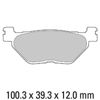 FERODO BRAKE DISC PADS - FDB2126P PLATINUM NON SINTERED COMPOUND