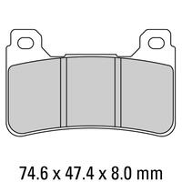 FERODO BRAKE DISC PAD SET - FDB2181 XRAC SINTER GRIP COMPOUND