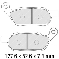 FERODO BRAKE DISC PAD SET - FDB2251 ST SINTERED COMPOUND