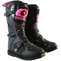 ONEAL 20 RIDERS BOOTS WOMENS BLACK PINK
