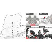 GIVI PHONE/GPS HOLDER MOUNT KIT FOR S900A/S901A