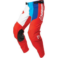 ANSWER PACE ELITE WHITE RED HYPER BLUE PANTS
