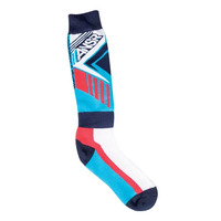 ANSWER SOCK ZINGER RED BLUE