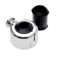 MOTIONPRO SINGLE CABLE HOLDER - 15/64, 9/32, 5/16 & 11/32 CABLES - CHROME
