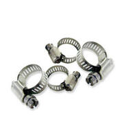 MOTIONPRO FUEL LINE HOSE CLAMPS - 1/4 10 PCS