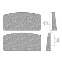 NEWFREN BRAKE PADS - FD0036-BT TOURING ORGANIC   