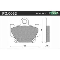NEWFREN BRAKE PADS - FD0062-BT TOURING ORGANIC   