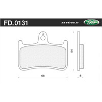 NEWFREN BRAKE PADS - FD0131-TS TOURING SINTERED   