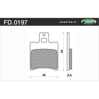 NEWFREN BRAKE PADS - FD0197-BE SCOOTER ORGANIC   