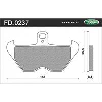 NEWFREN BRAKE PADS - FD0237-BT TOURING ORGANIC   