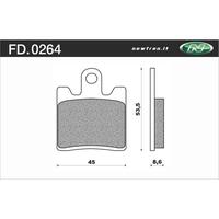 NEWFREN BRAKE PADS - FD0264-TS TOURING SINTERED   