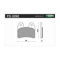 NEWFREN BRAKE PADS - FD0292-X01 OFF ROAD DIRT RACE SINTERED