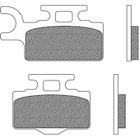 NEWFREN BRAKE PADS - FD0295-BD OFF ROAD DIRT ORGANIC 