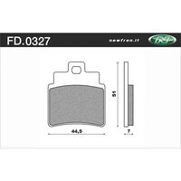 NEWFREN BRAKE PADS - FD0327-BV OFF ROAD ATV ORGANIC 