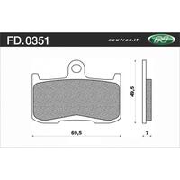 NEWFREN BRAKE PADS - FD0351-TS TOURING SINTERED   