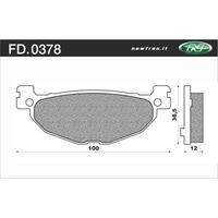 NEWFREN BRAKE PADS - FD0378-SE SCOOTER ELITE SINTERED  