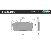 NEWFREN BRAKE PADS - FD0498-TS TOURING SINTERED   