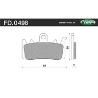 NEWFREN BRAKE PADS - FD0498-TS TOURING SINTERED   