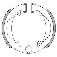 NEWFREN BRAKE SHOES - GF1143     