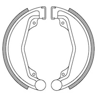 NEWFREN BRAKE SHOES - GF1175     