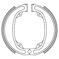 NEWFREN BRAKE SHOES - GF1215     
