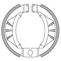 NEWFREN BRAKE SHOES - GF1244     