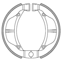 NEWFREN BRAKE SHOES - GF1245     