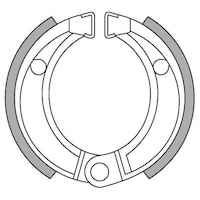 NEWFREN BRAKE SHOES - GF1253     