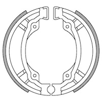 NEWFREN BRAKE SHOES - GF1300     