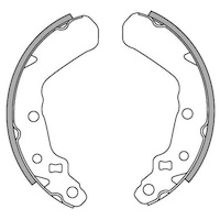 NEWFREN BRAKE SHOES - GF1302     