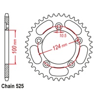 SUPERSPROX 35T 525 PITCH DUCATI 749S/999 S REAR SPROCKET 