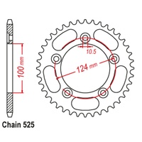 SUPERSPROX 35T 525 PITCH DUCATI 749S/999 S REAR SPROCKET 
