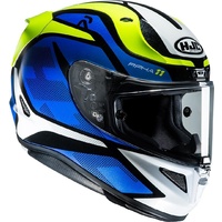 HJC RPHA-11 HELMET DEROKA MC-2 (BLUE/YELLOW)