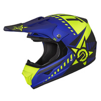 M2R XYOUTH HELMET CHASER BLUE YOUTH