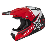 M2R XYOUTH HELMET CHASER RED