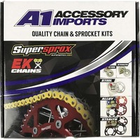 A1 CHAIN AND SPROCKET KIT - HONDA CR80 RD-RE 