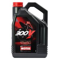 MOTUL 300V FACTORY LINE ROAD RACING 15W50 - 4L 