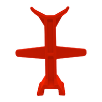 Kustom Hardware Seal Saver Plastic Large - Red