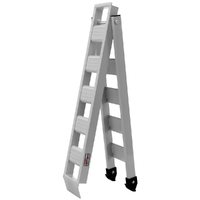 CrossPro Folding Bike Ramp (Max Weight 240kg) - Ice Matte